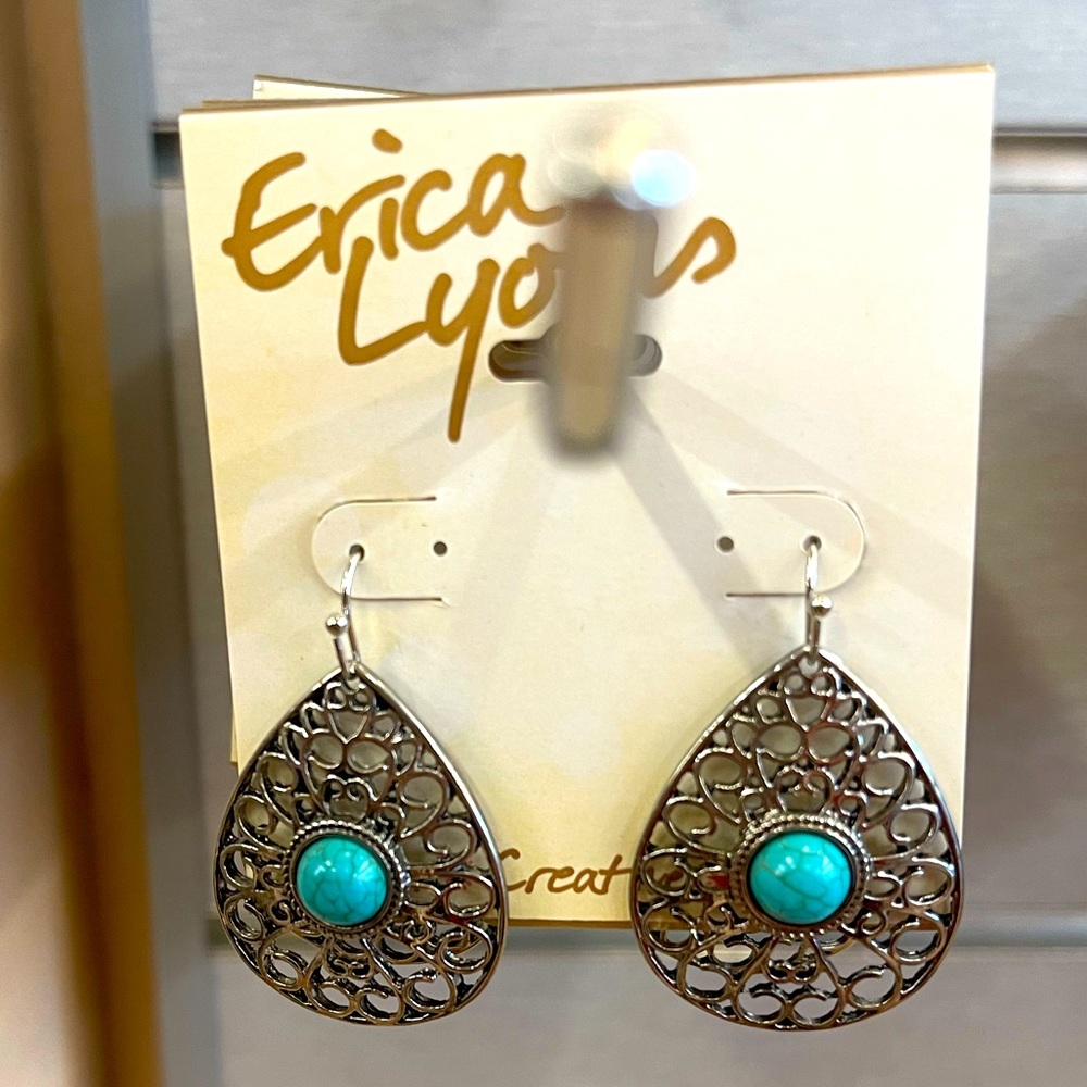Erica Lyons Silver Earrings